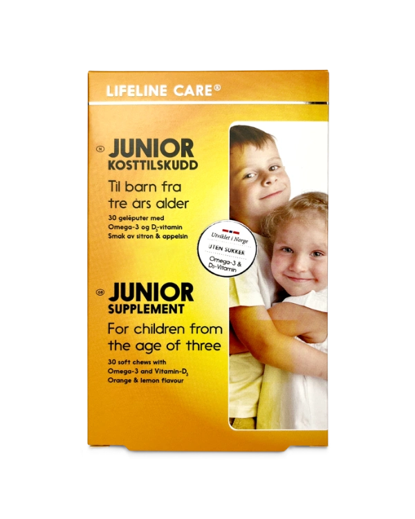 Lifeline Care sitt kosttilskudd for junior